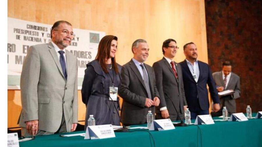 Legisladores federales y locales participan en el Foro Nacional Hacendario