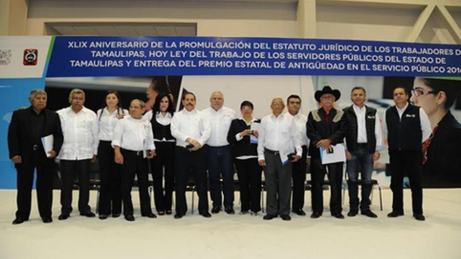 Reconoce en Tamaulipas a servidores públicos sindicalizados 