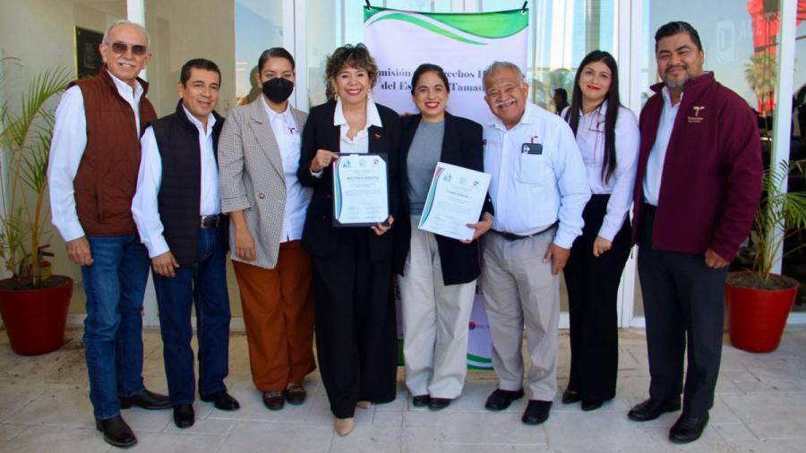 Reconoce Derechos Humanos a la Academia Social de Valores de SEBIEN