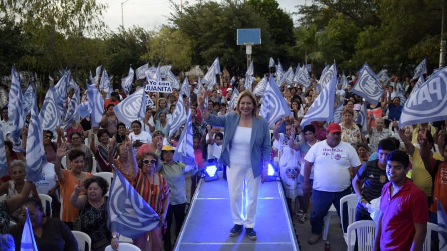 En La Cañada el voto de confianza es para Juanita Sánchez