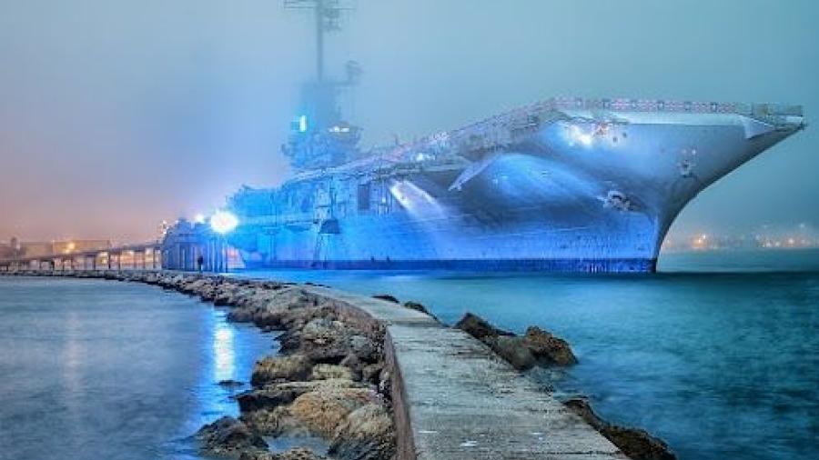 Alistan escape room de miedo en el USS Lexington de Corpus Christi