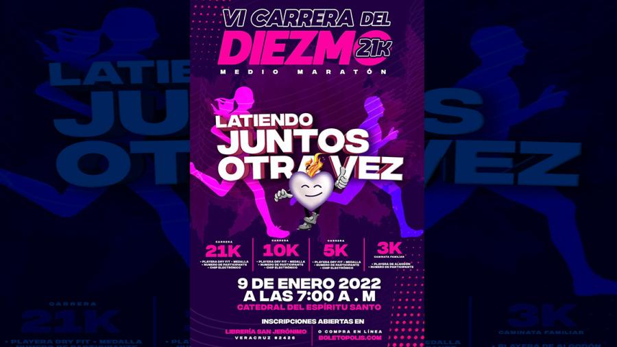 Di&oacute;cesis de Nuevo Laredo realizar&aacute; la "VI Carrera del Diezmo"