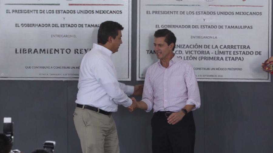 EPN  inaugura  Libramiento Sur II y primera etapa de Tampico-Ciudad Victoria