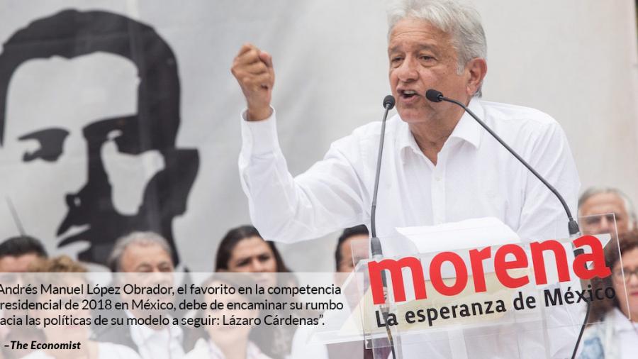 Si AMLO adopta el modelo de C&aacute;rdenas, dejar&iacute;a s&oacute;lido legado: The Economist