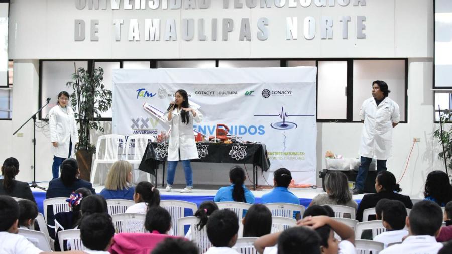 Disfrutan niños de Reynosa Semana Nacional de la Ciencia y Tecnología
