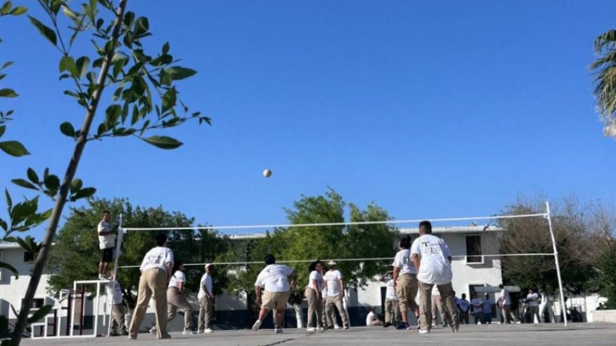 Fortalece CEDES Reynosa estrategia de reinserción social a través del deporte y la convivencia