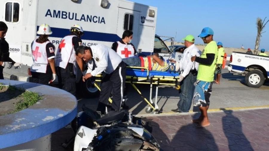 Registran grave accidente en Playa Miramar