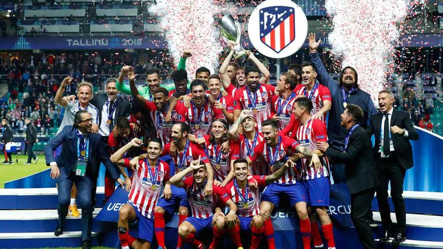 Atlético de Madrid gana el clásico y es campeón de la Supercopa