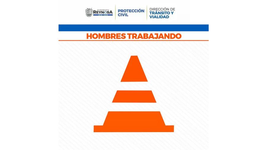 Lista de vialidades cerradas por trabajos