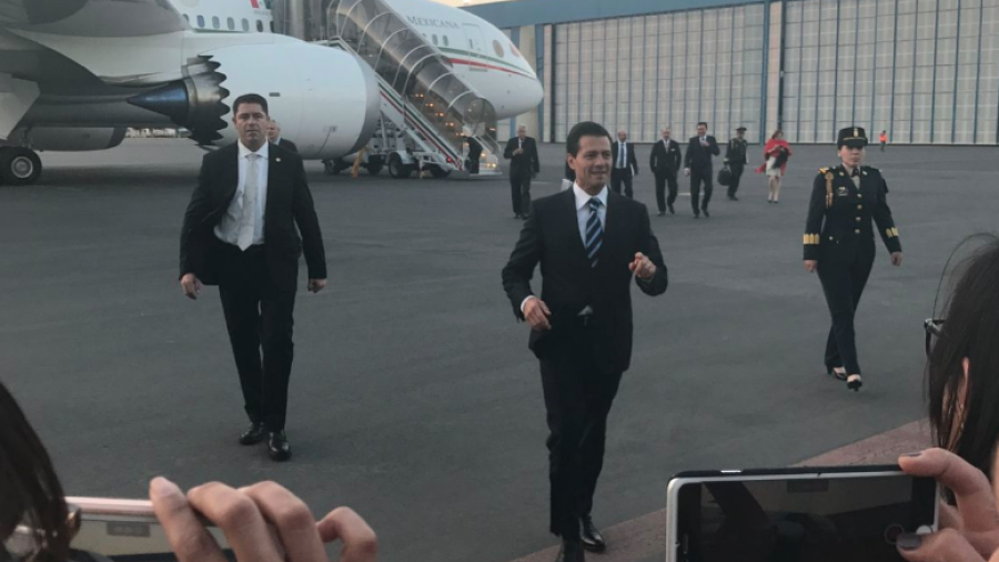 Respalda EPN a Videgaray en torno a que es falso que haya cambiado discurso de Trump