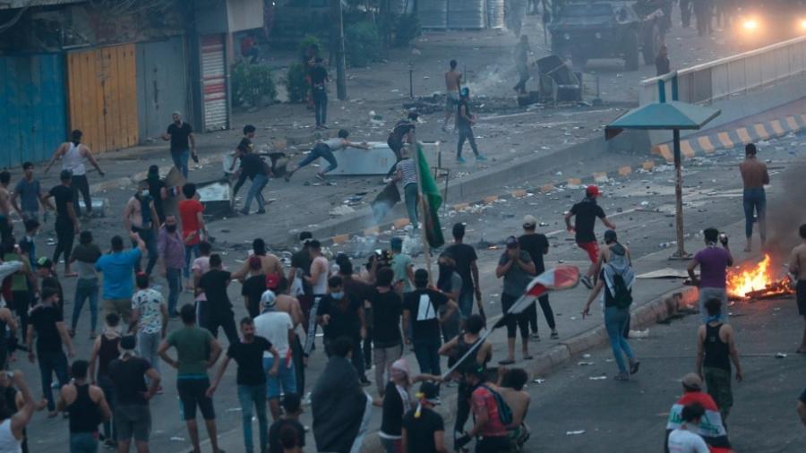 Cinco muertos tras protestas en Irak