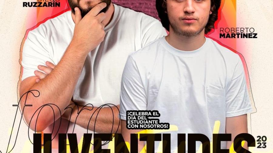 Todo listo para “Foro Juventudes”; Disfrutarán estudiantes pláticas de reconocidos influencers