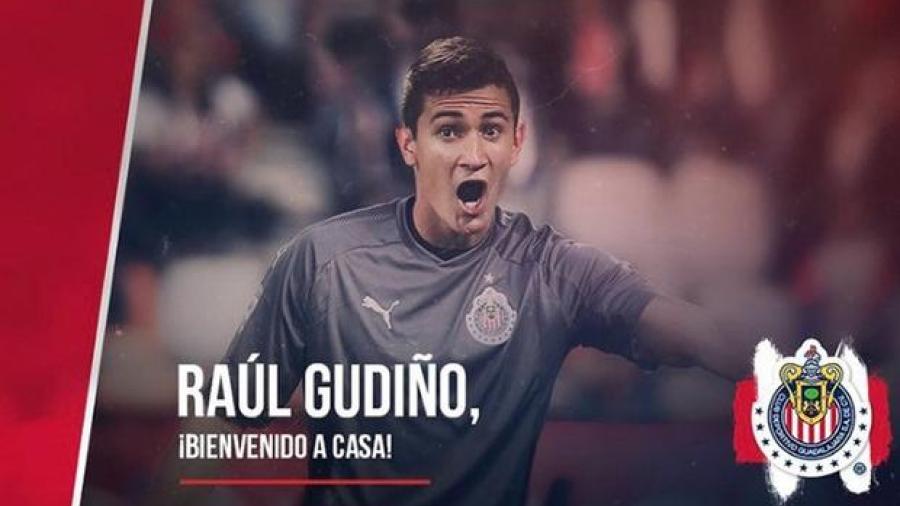 Raúl Gudiño, nuevo jugador de Chivas