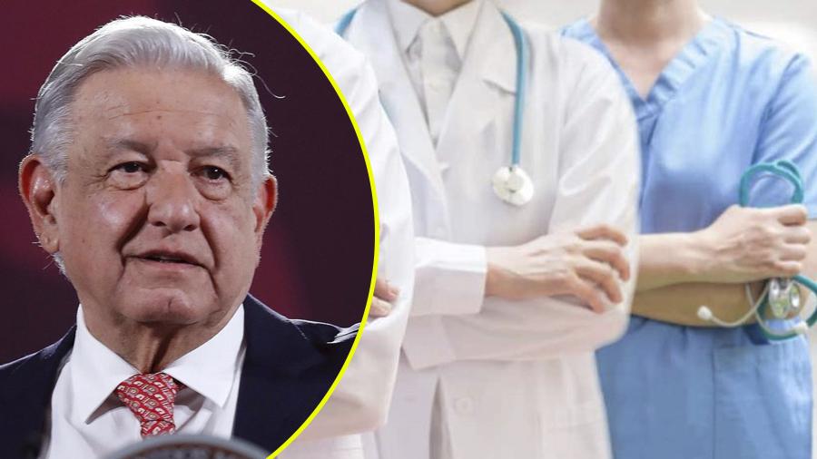 AMLO reconoce dificultad para contratar médicos para tener el mejor sistema de salud del mundo