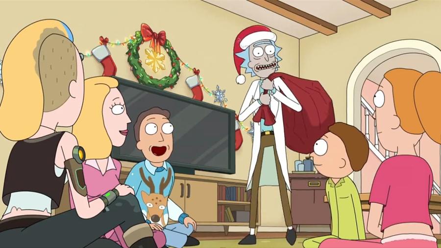 Final de temporada de Rick y Morty será especial navideño