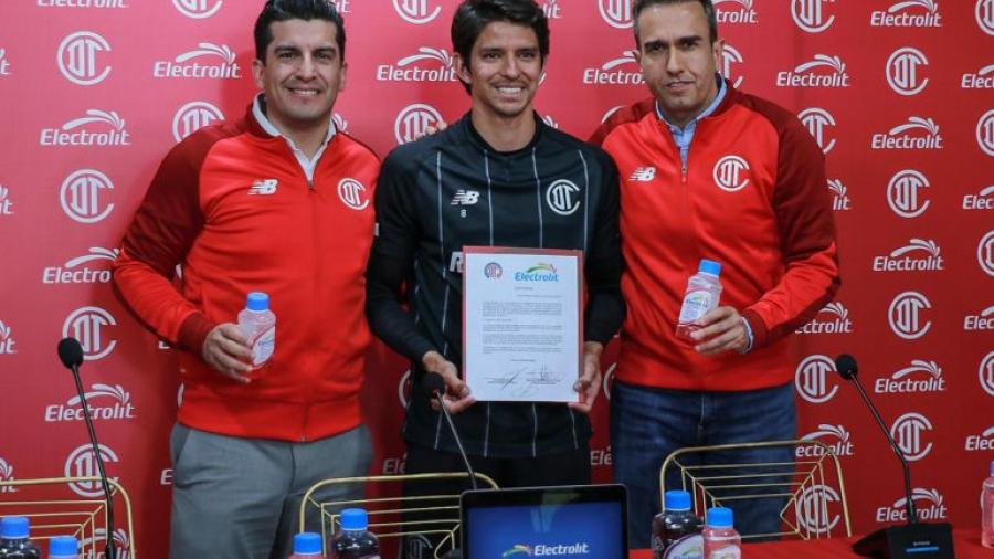 Electrolit, nuevo patrocinador del Toluca