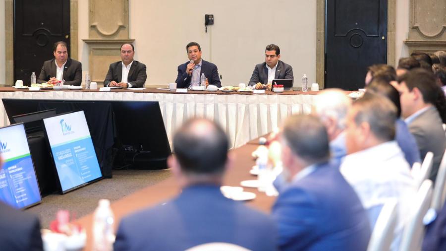 Sostiene Gobernador diálogo con sectores productivos de Reynosa