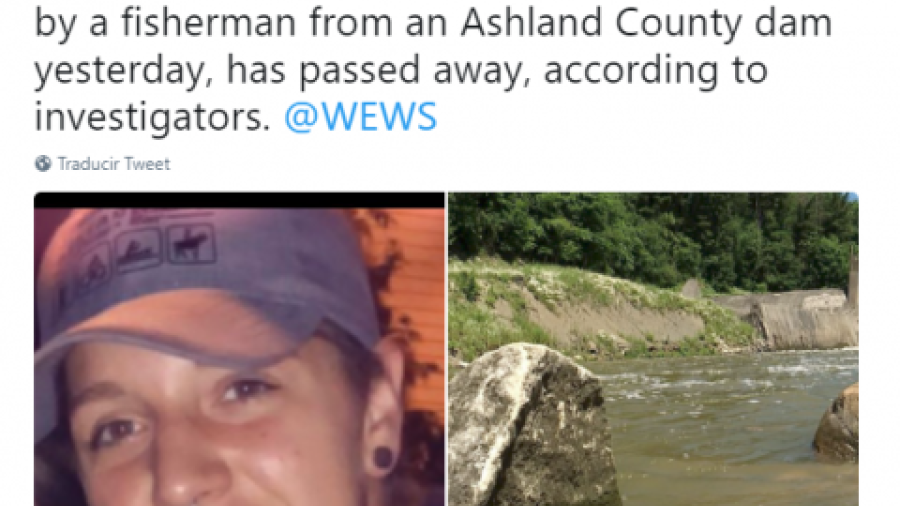 Chica muere al ser succionada por vertedero de una presa