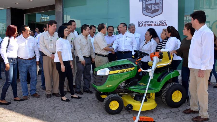Gobierno de Ciudad Madero recibe donación de costoso equipo