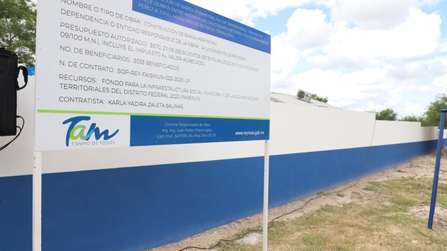 Rehabilita Municipio más de 130 escuelas en Reynosa