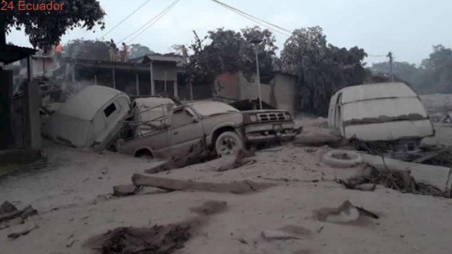 Francia enviará ayuda para damnificados del volcán en Guatemala