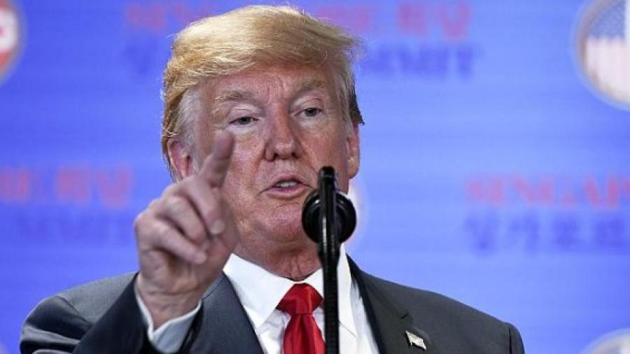 Trump planea instalar carpas para caravana migrante