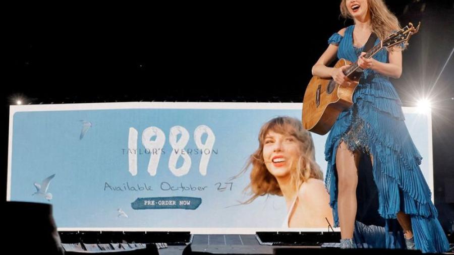 Taylor Swift anuncia el lanzamiento de su disco '1989'