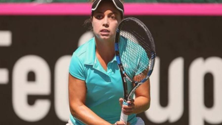  Renata Zarazúa eliminada del abierto de Tenis Monterrey