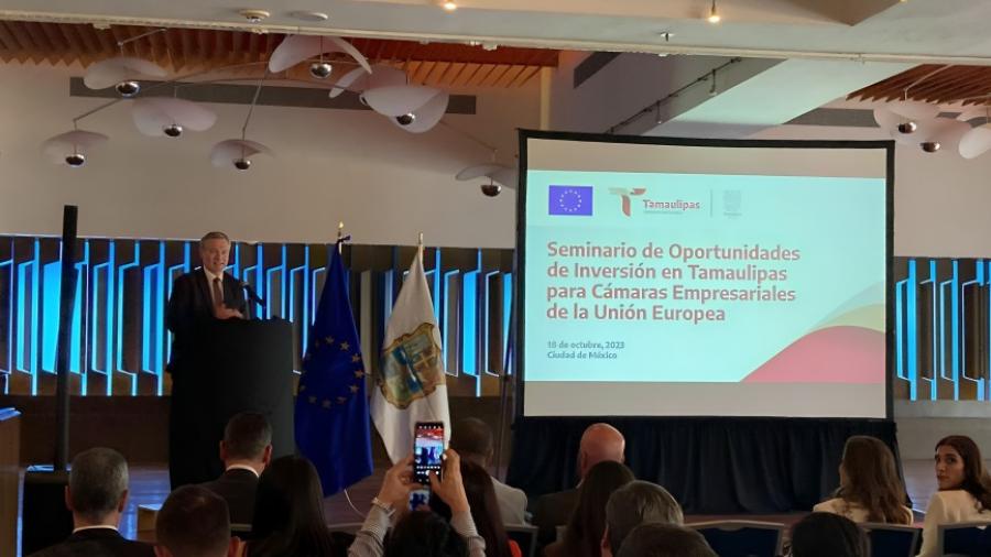 Tamaulipas y la Unión Europea exploran oportunidades de inversión 