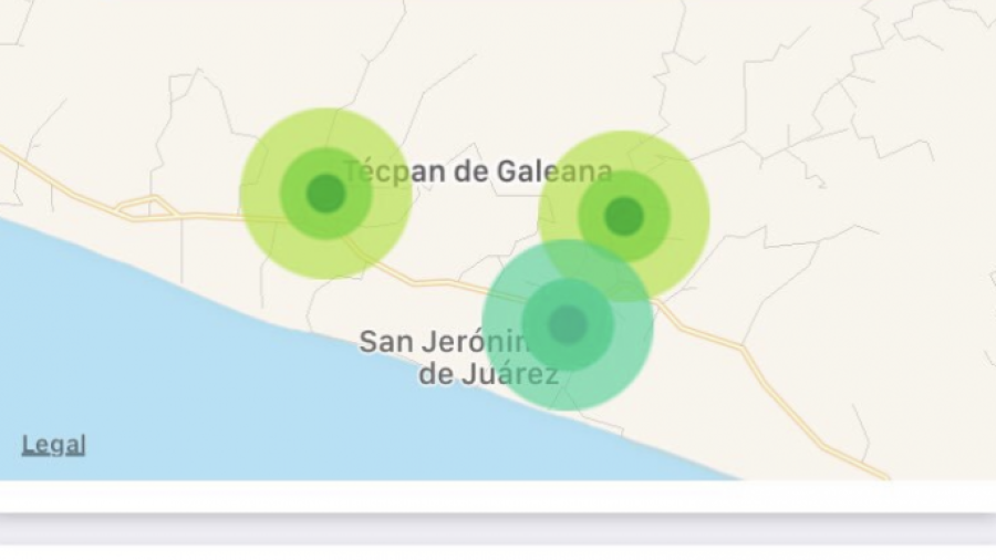 Ocurre sismo de magnitud 4.6 en Guerrero