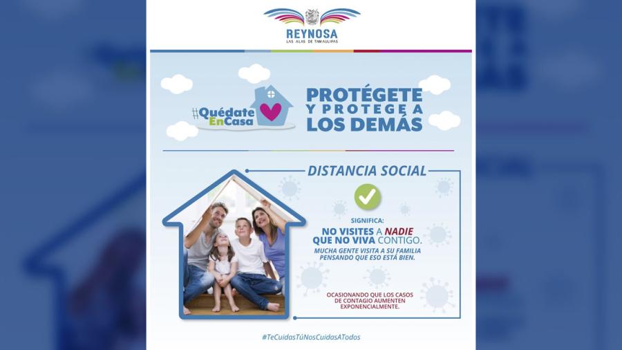 Exhortan a respetar distanciamiento social