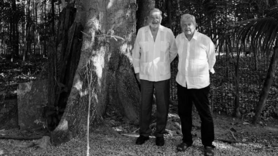 Se reúne AMLO con Carlos Slim 