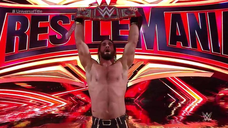 Seth Rollins le quita el trono universal de la WWE a Brock Lesnar
