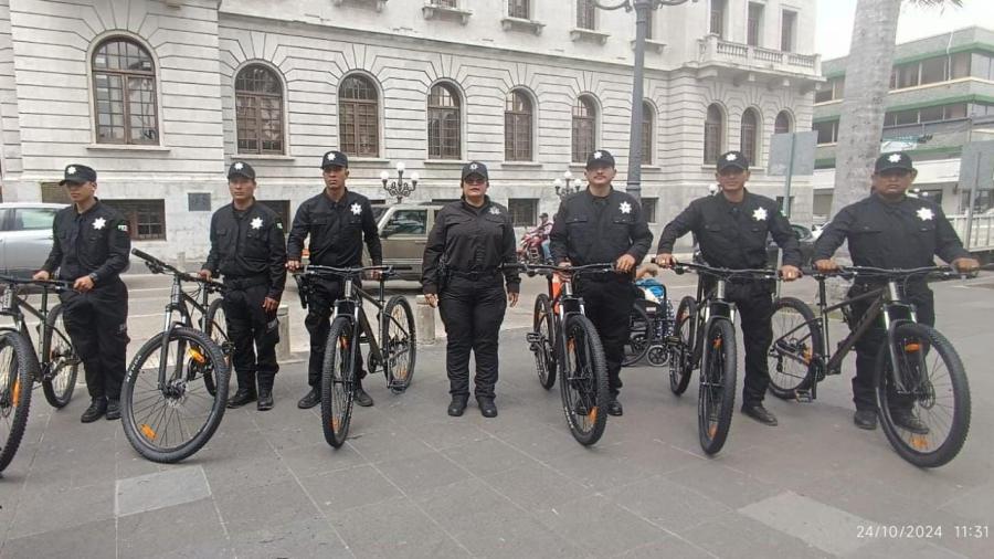 Recibe Guardia Estatal motocicletas y bicicletas para reforzar seguridad en Tampico