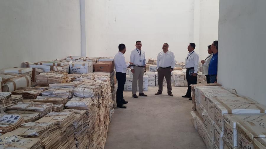PGJT realiza depuración de expedientes