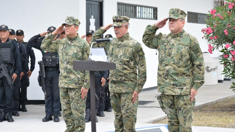 Cambia mando de la Base Operativa Reynosa de la SEMAR