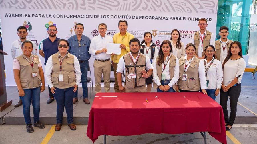 Atestigua Mario López conformación de los comités para el Banco Bienestar