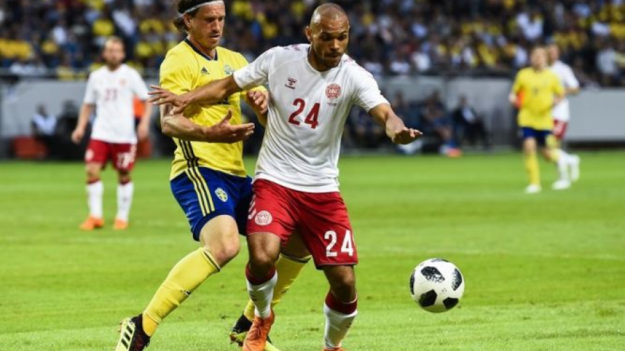 Sin goles para Suecia y Dinamarca, empatan partido