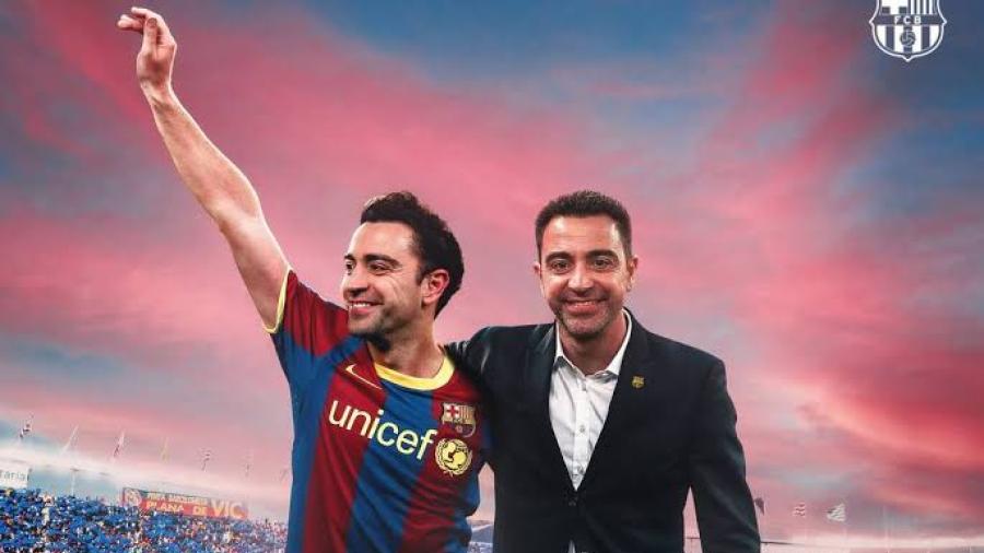 Barcelona hace oficial la llegada de Xavi como su entrenador
