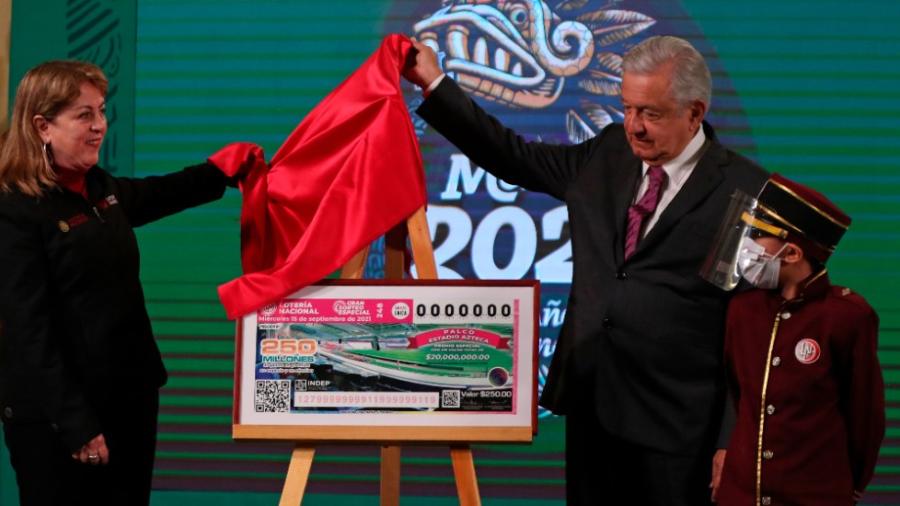 Anuncia gobierno federal ‘Sorteo Especial’ de la Lotería Nacional  