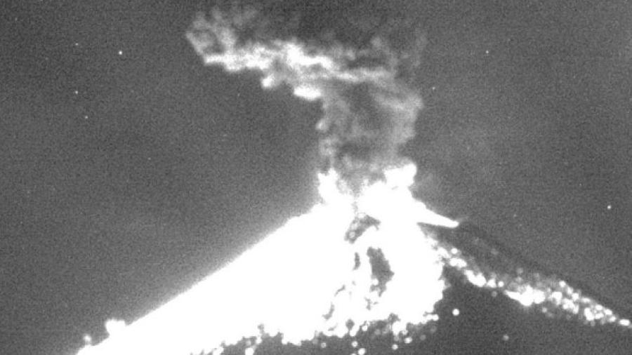 Popo en alerta amarilla tras explosi&oacute;n 