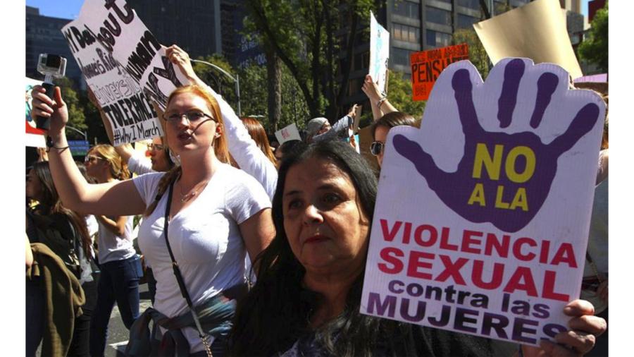 Marcha de Mujeres para demandar respeto