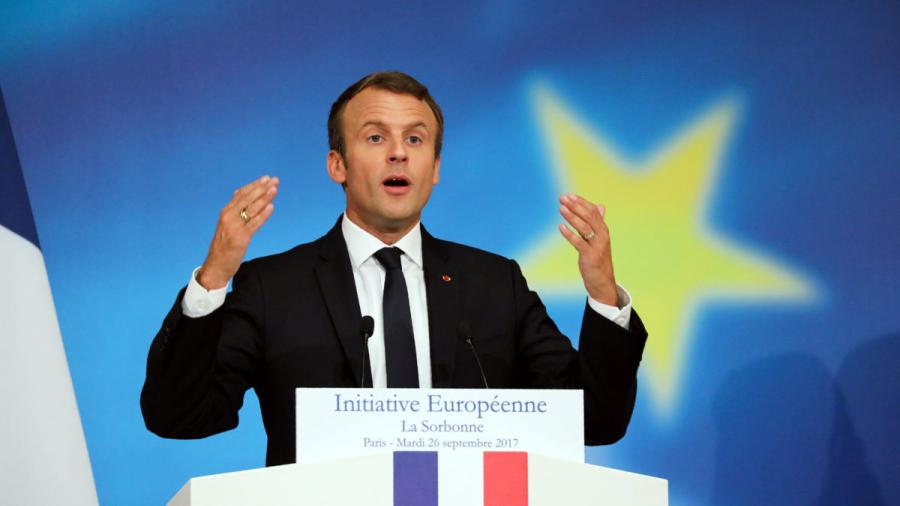 Propone Macron creación de una fuerza europea de intervención militar