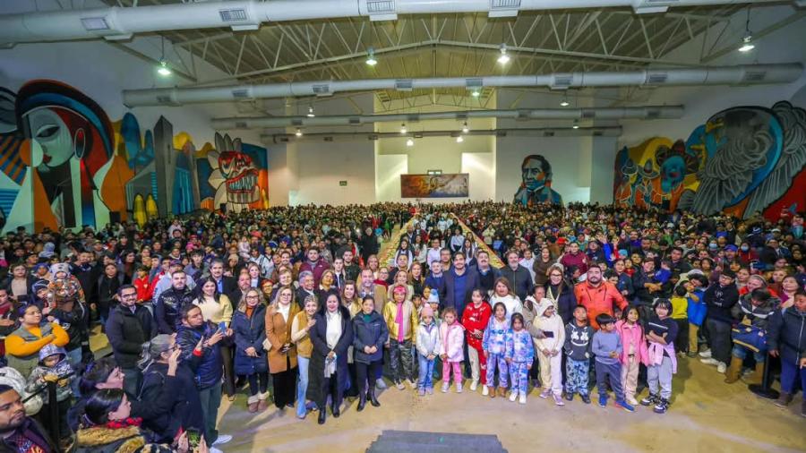 Entregó Carlos Peña Ortiz alegría y buenos deseos a más de 7 Mil 500 reynosenses