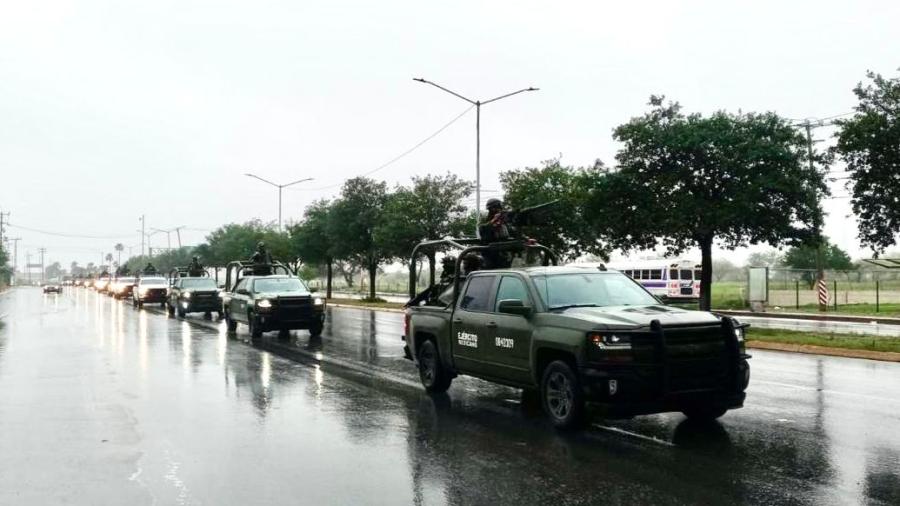 Arriban 300 militares a Reynosa