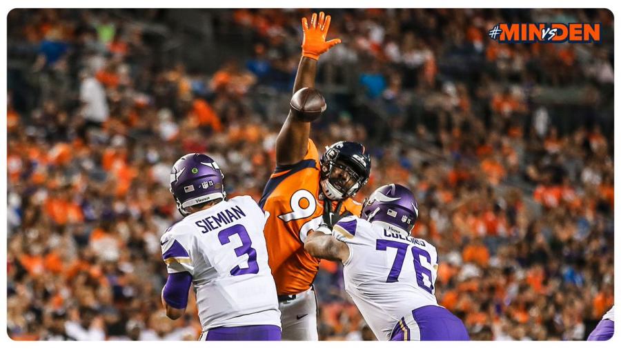 Vikingos da paliza a los Denver Broncos