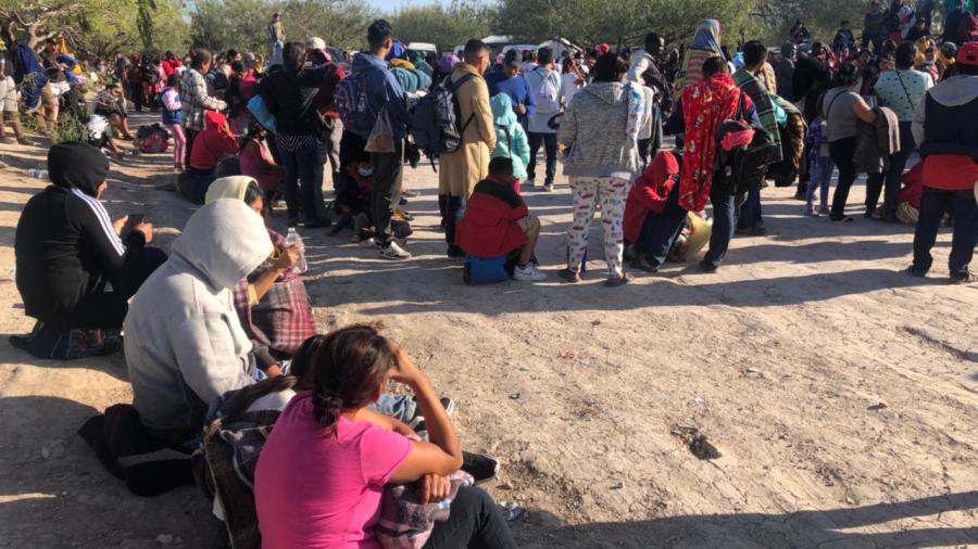 Regresan migrantes evacuados a Senda de Vida