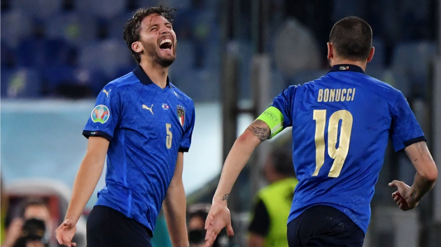 Italia golea a Suiza y son los primeros en Octavos de Final