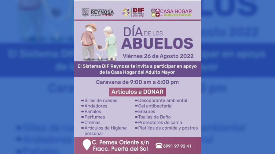Realizarán Caravana en apoyo a abuelitos de Casa Hogar 
