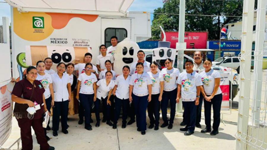 Recorren localidades con estrategia Servicio Amigable Itinerante